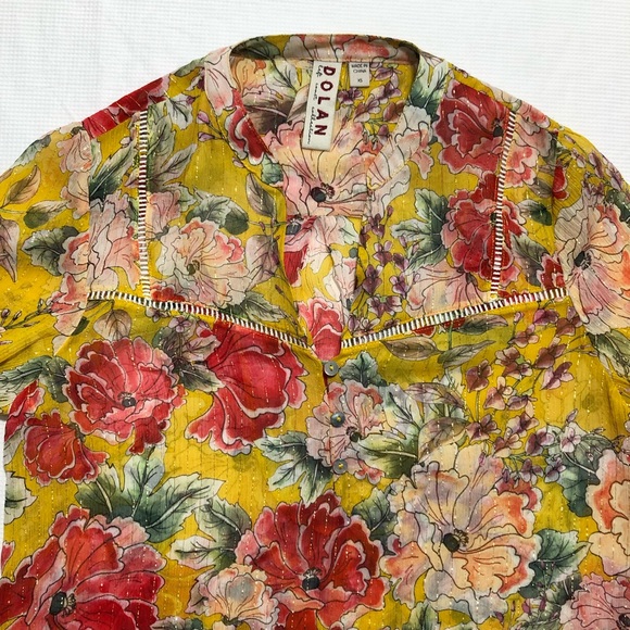 Anthropologie Dolan Blouse-I2 - Picture 6 of 8
